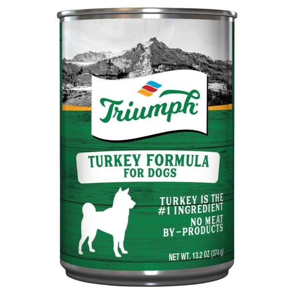Triumph Dog Food, Turkey Flavor, 14 oz Can - 6600201