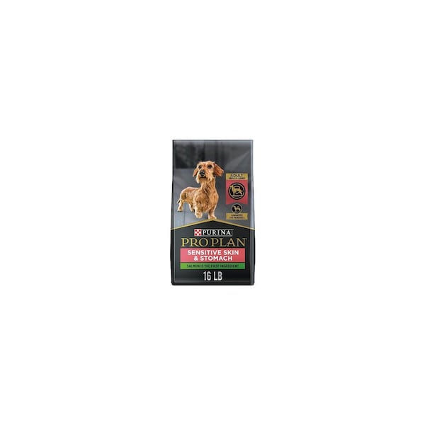 American Distribution & Mfg Co High Protein Sensitive Skin & Stomach Dry Dog Food, Salmon & Rice, Small Breed, 16 Lbs. - 17703
