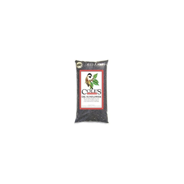 Coles Wild Bird Food Assorted Species Black Oil Sunflower 8 lb - OS08