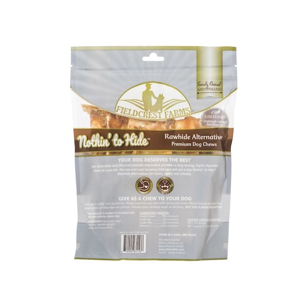 Fieldcrest Farms Nothin' to Hide Beef Coated Flip Chip Chews, 8-Ct. - 156