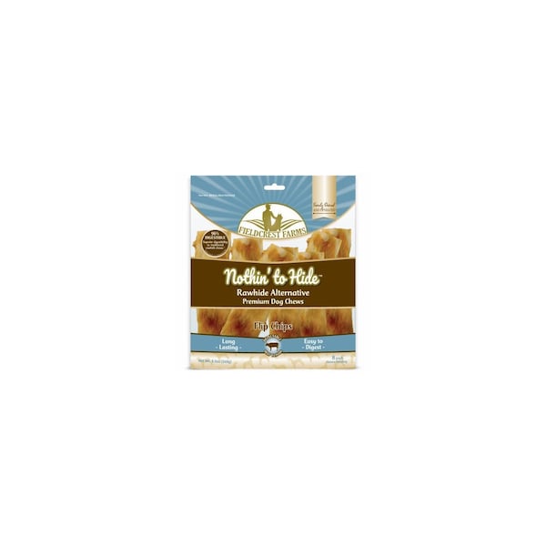 Fieldcrest Farms Nothin' to Hide Beef Coated Flip Chip Chews, 8-Ct. - 156
