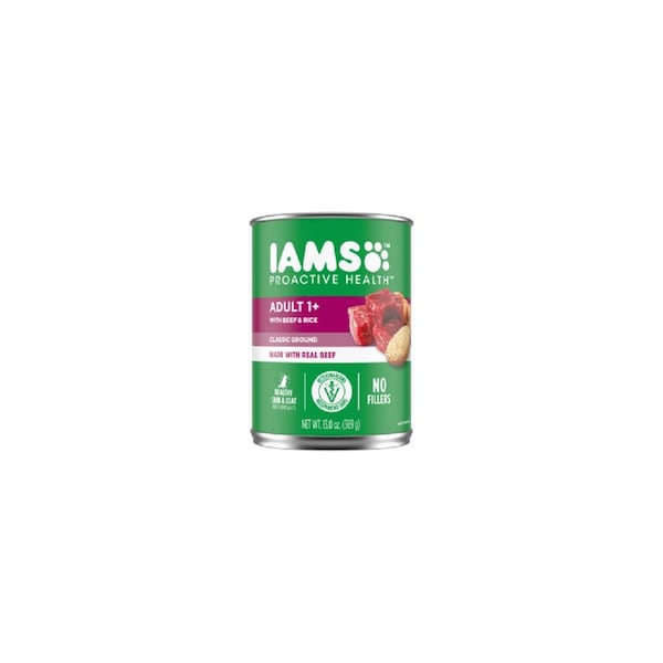 Iams Proactive Health Beef Adult Wet Dog Food, 13 Oz. - 1369