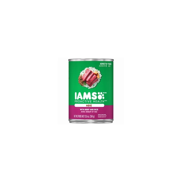 Iams Proactive Health Beef Adult Wet Dog Food, 13 Oz. - 1369
