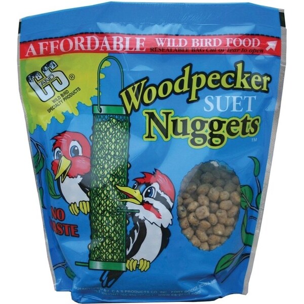 C&S Products Nuggets Bird Food, HighEnergy, 27 oz Bag - CS06109