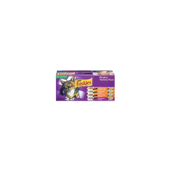 American Distribution & Mfg Co Cat Food Pack, Poultry Variety, 32-Ct. Cans - 45424