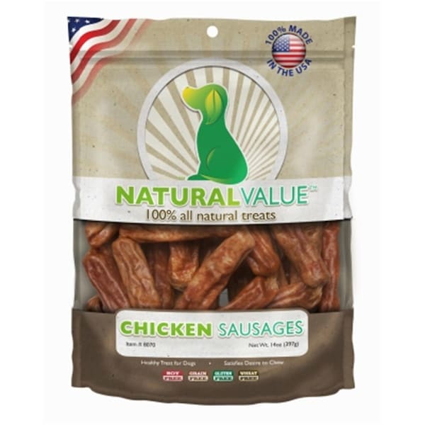 Loving Pets Loving Pets Chicken Sausages- 1. 02 lbs. - AO08070