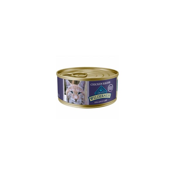 American Distribution & Mfg Co Wilderness Cat Food, Chicken, 5.5-oz. - 800449