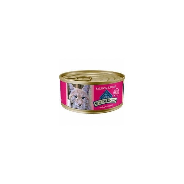 American Distribution & Mfg Co Wilderness Cat Food, Salmon, 5.5-oz. - 800450