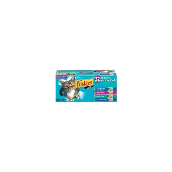 American Distribution & Mfg Co Cat Food Pack, Seafood Variety, 32-Ct. Cans - 45435
