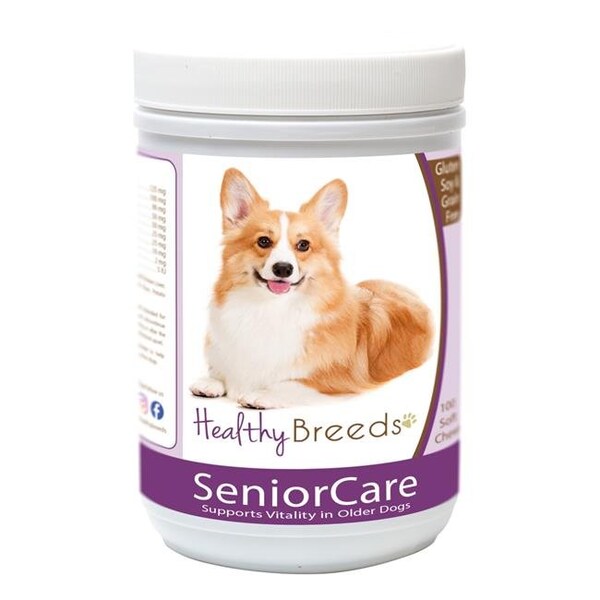 Pamperedpets Pembroke Welsh Corgi Senior Dog Care Soft Chews - PA729504