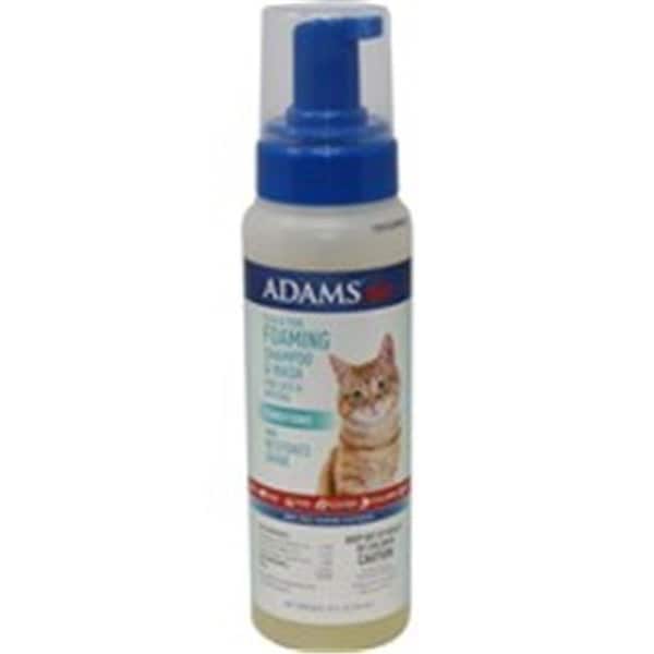 Farnam Farnam AD00308 10 oz Adams Plus Flea & Tick Foaming Shampoo for Cat - AD00308