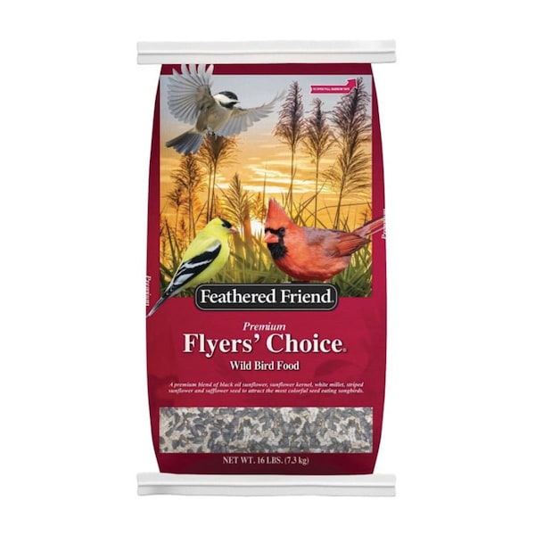 Personagrata 16 lbs Flyers Choice Wild Bird Food - PE3845325