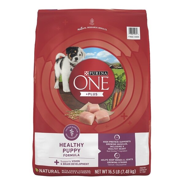 Purina One Purina SmartBlend 149358 Dog Food, Dry, Chicken Flavor, 16.5 lb - 14935