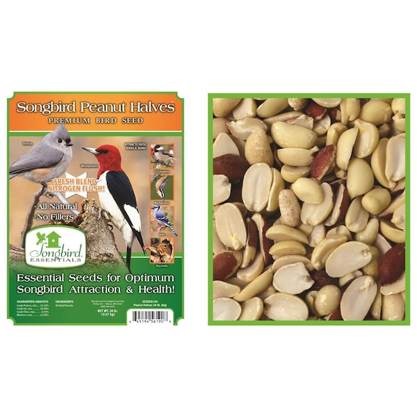 Songbird Essentials 5 lbs Songbird Peanut Halves - SESEED189GC