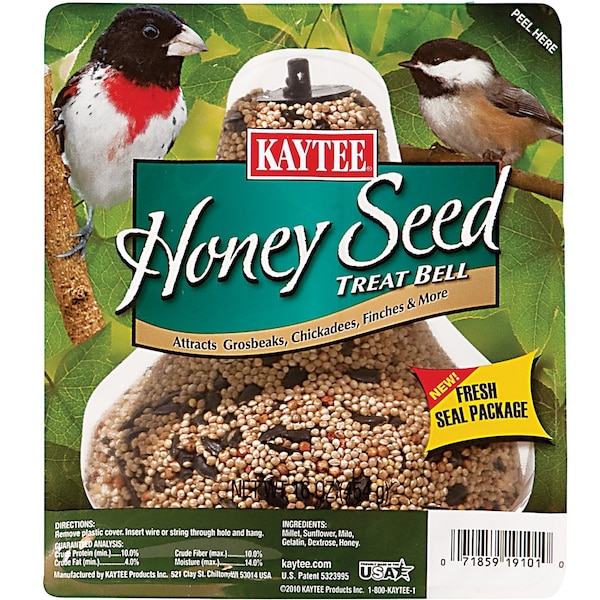 Kaytee Products Kaytee Honey Seed Wild Bird Sunflower Seed Bell 1 lb - 100063940