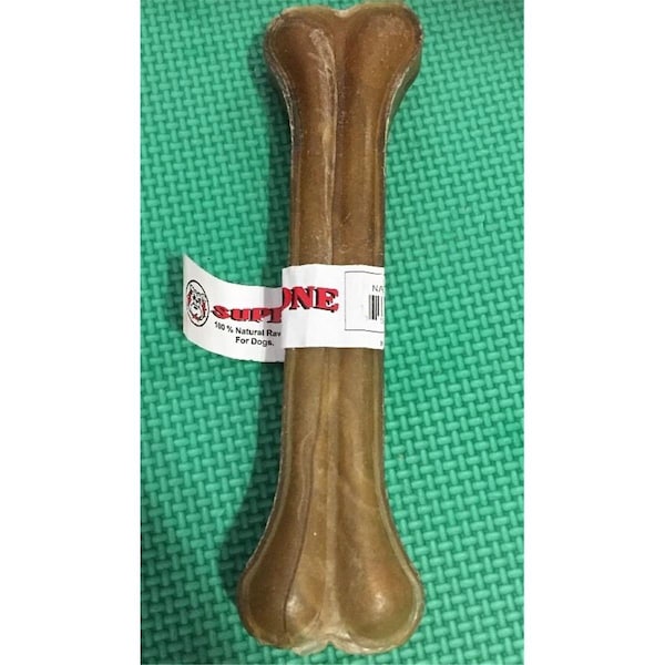 Enzymedica Lenno  8 in. Super Bone Natural Pressed Rawhide - LE393233