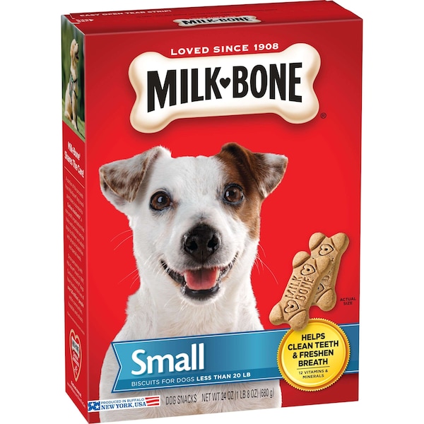 Milk-Bone Milk Bone 24 oz. Small Original Dog Biscuit, PK12 - 7910090202