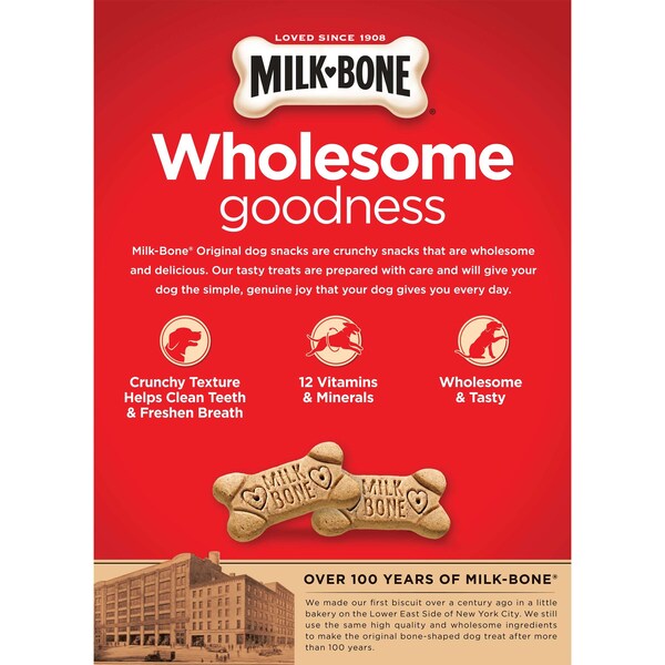 Milk-Bone Milk Bone 24 oz. Small Original Dog Biscuit, PK12 - 7910090202