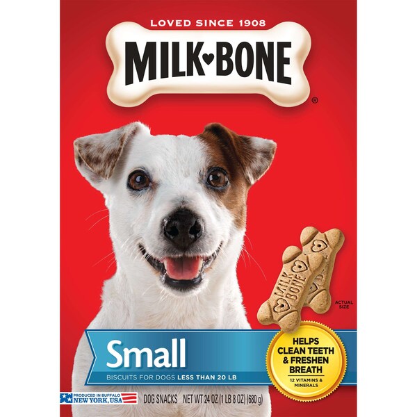 Milk-Bone Milk Bone 24 oz. Small Original Dog Biscuit, PK12 - 7910090202