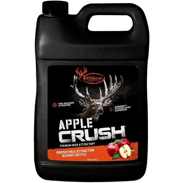 Wildgame Innovations FG-00328 Apple Crush Liquid, Apple Flavor, 1 gal - WLD328