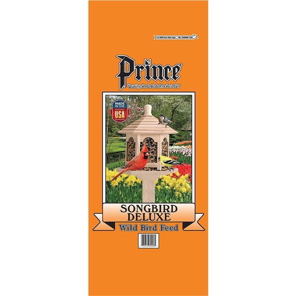 Prince Wild Bird Seed Prince Wild Bird Seed 650220 No. 20 Songbird Deluxe No Corn Wild Bird Feed; Orange - 650220
