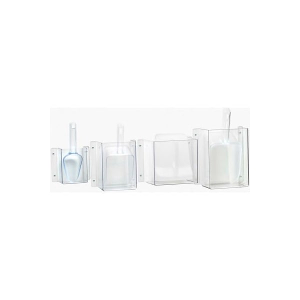 Cal Mil Plastics Cal-Mil - Scoop and Guard 6 Oz., 3"W x 6"D x 10-1/4"H - 623