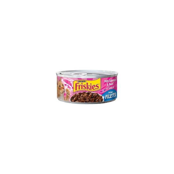 American Distribution & Mfg Co Cat Food, Salmon & Beef, 5.5-oz. Can - 10043