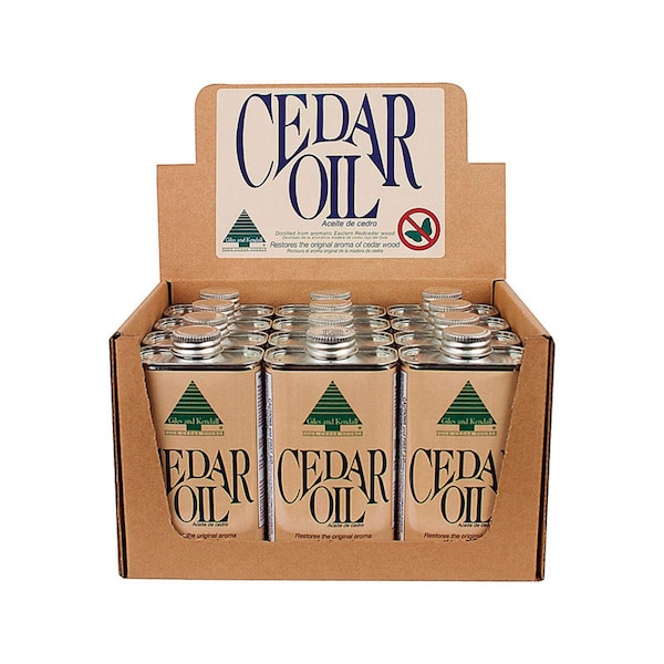 Giles & Kendall Giles & Kendall Low Luster Clear Oil-Based Cedar Oil 8 oz - OIL 12-8
