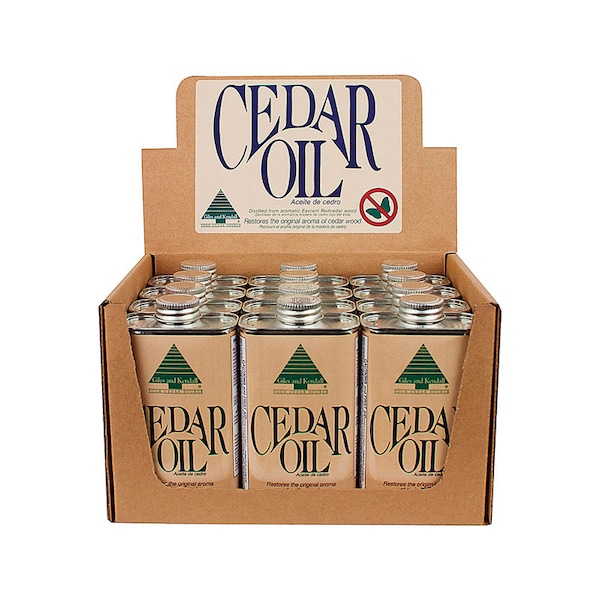 Giles & Kendall Giles & Kendall Low Luster Clear Oil-Based Cedar Oil 8 oz - OIL 12-8