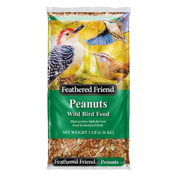 Feathered Friend Wild Bird Food, 3 lb Bag - 14368