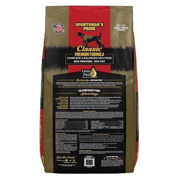 Sportsmans Pride Dog Food, 40 lb Bag - 10115