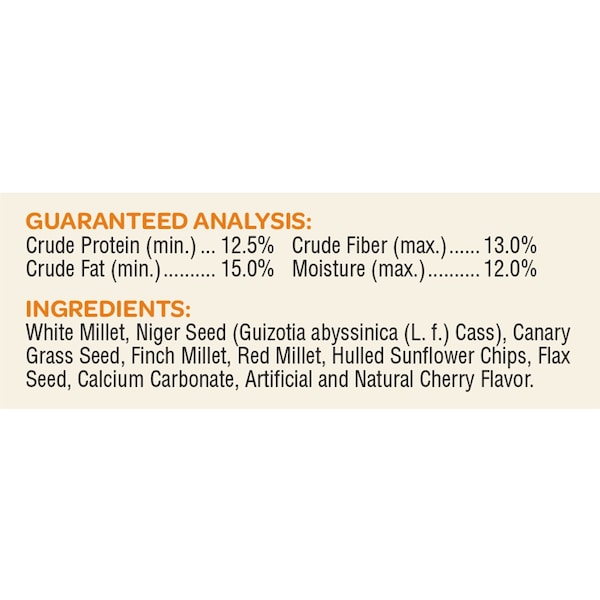 Kaytee Products Kaytee Wild Finch Blend Songbird Millet Wild Bird Food 3 lb - 100064692