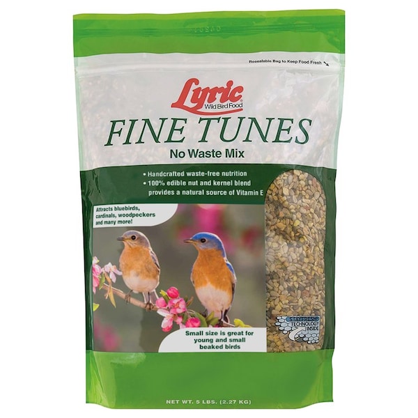 Lyric Lyric Fine Tunes Assorted Species Peanut Pieces Wild Bird Food 5 lb - 26-47409