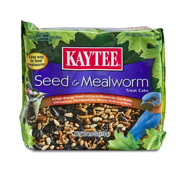 Kaytee Products Kaytee Wild Bird Hulled Sunflower Seed Seed Cake 6 oz - 100528691