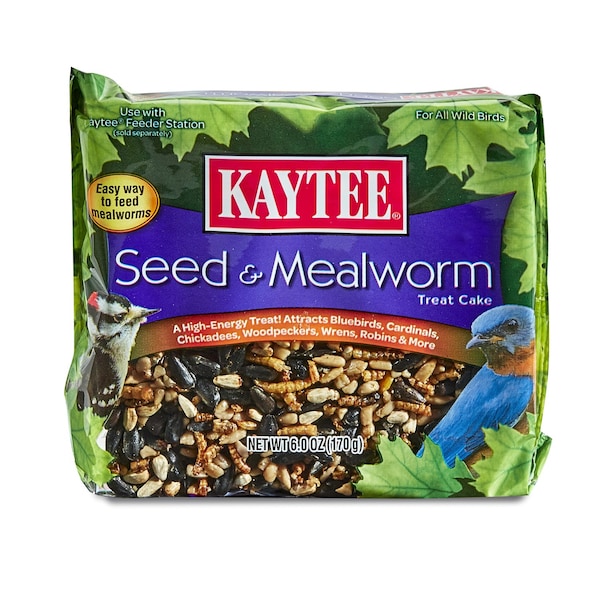 Kaytee Products Kaytee Wild Bird Hulled Sunflower Seed Seed Cake 6 oz - 100528691