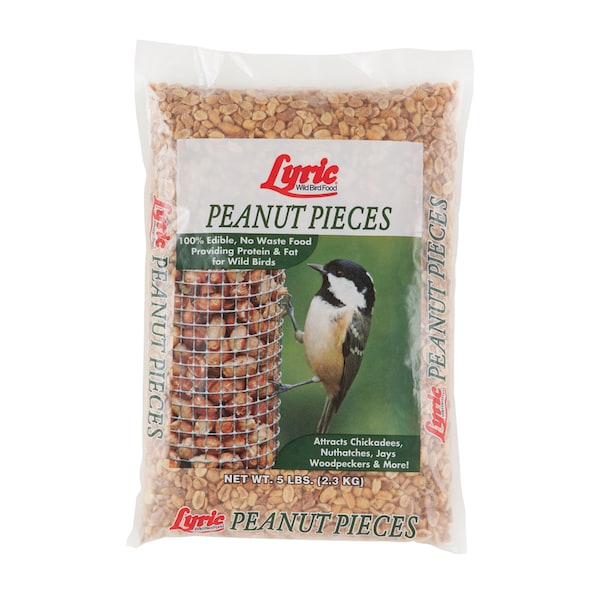 Lyric Lyric Chickadee and Nuthatch Peanut Pieces Wild Bird Food 5 lb - 26-47429