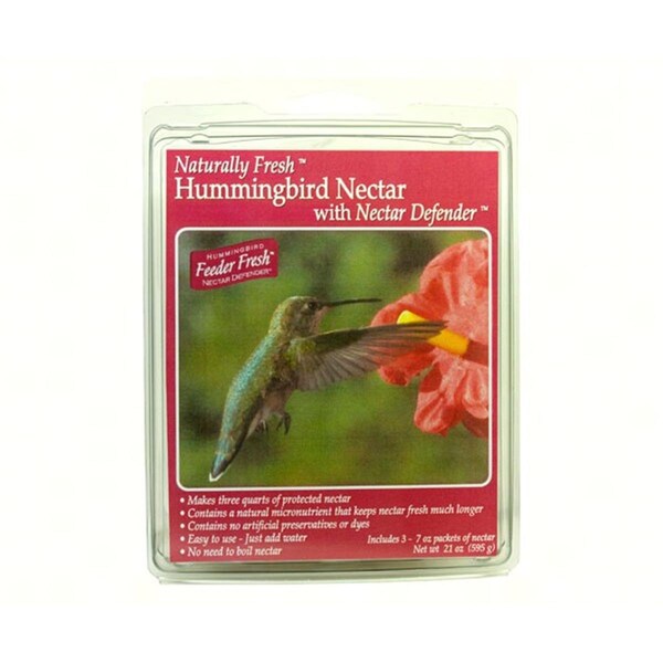 Sapphire Labs Naturally Fresh Hummingbird Nectar with Feeder Fresh - Powder Nectar - SLNFP