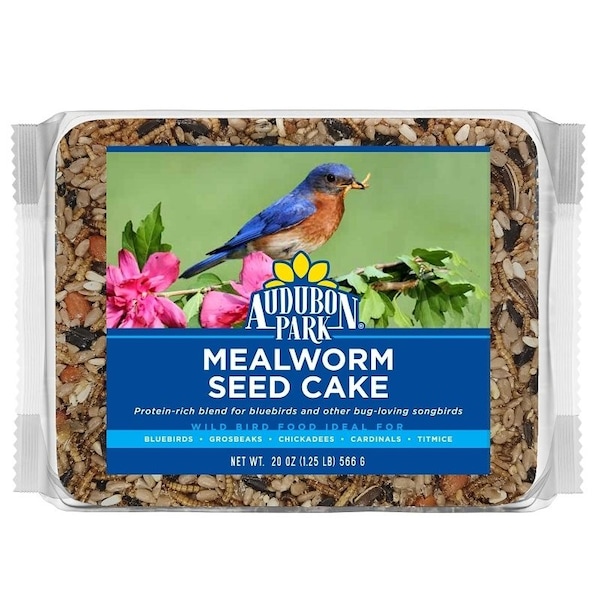 Audobon Park Audubon Park Mealworm Seed Cake, 20 oz - 14361