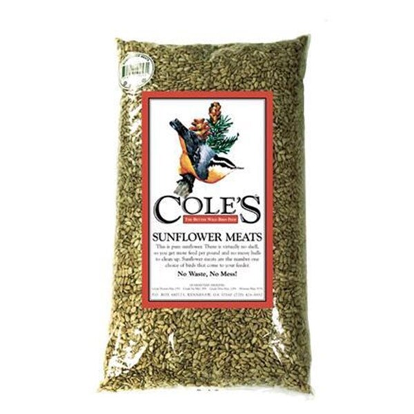 Coles Wild Bird Products Co Sunflower Meats 5 lbs. - COLESGCSM05