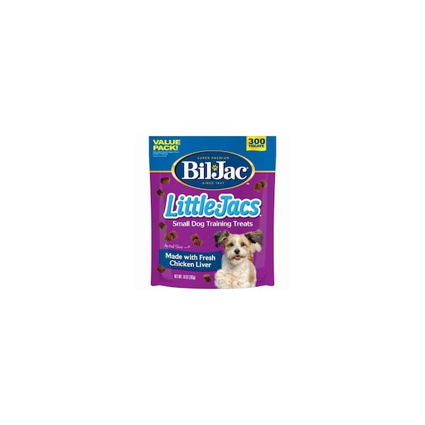 American Distribution & Mfg Co Little-Jacs Small Dog Training Treats Chicken Liver, 10-oz. - 510