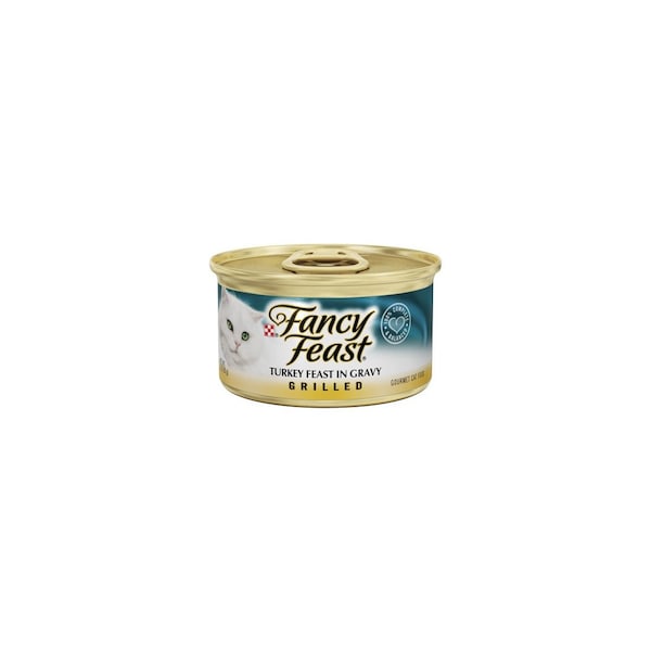 American Distribution & Mfg Co Cat Food, Grilled Turkey, 3-oz. Can - 4061
