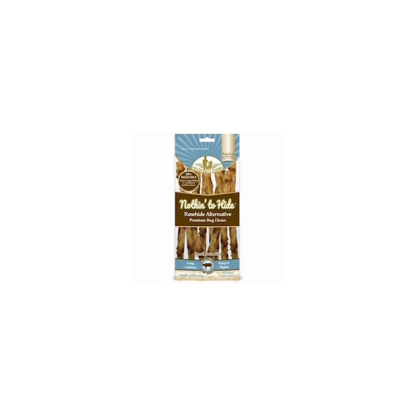 Fieldcrest Farms Nothin' to Hide Twist Stix Dog Chew Treats, Beef, 10PK - 154