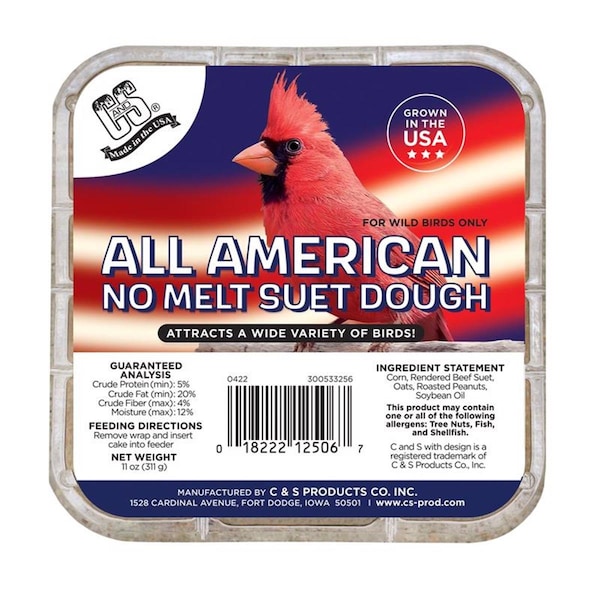 C & S Products Co C&S Products  11 oz Wild Bird Corn Dough, 12PK - 9084351