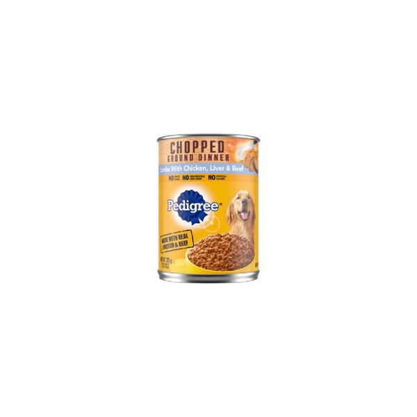 Pedigree Dog Food, Chicken Beef & Liver, 13.2-oz. Can - 1077