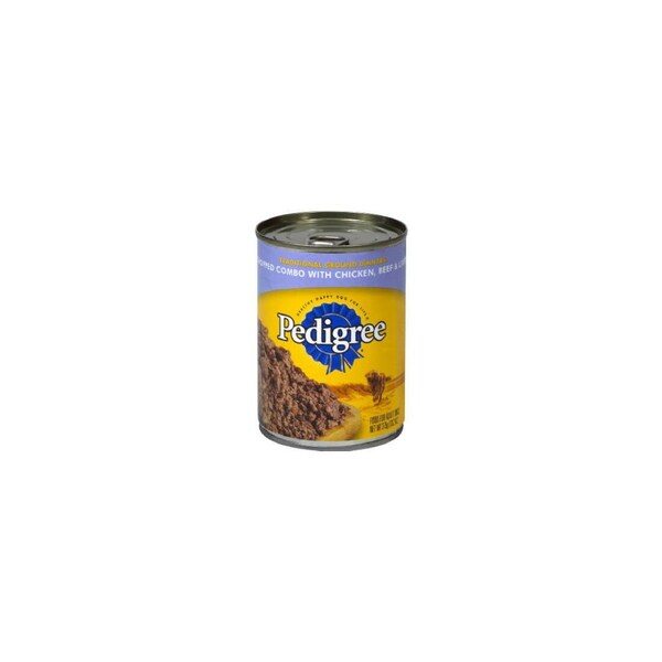 Pedigree Dog Food, Chicken Beef & Liver, 13.2-oz. Can - 1077