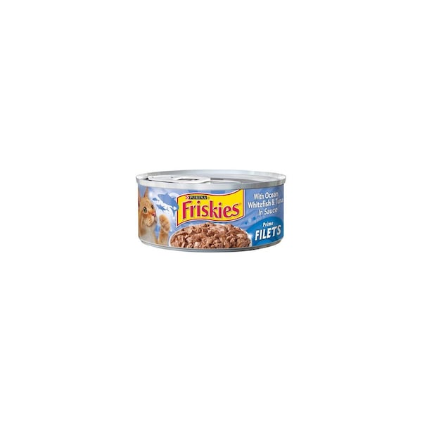 American Distribution & Mfg Co Cat Food, Ocean Whitefish & Tuna, 5.5-oz. Can - 28017