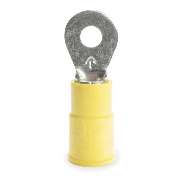 3M 12-10 AWG Vinyl Ring Terminal #6 Stud PK50 - MVU10-6RX