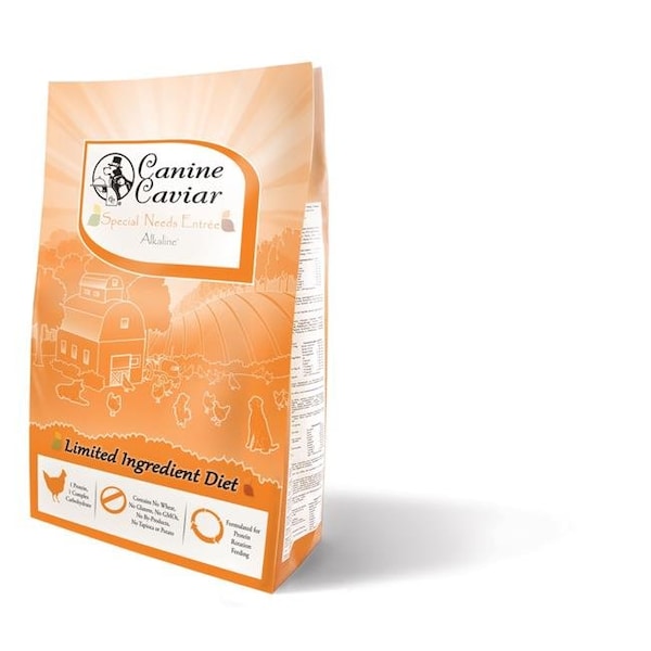 Canine Caviar Canine Caviar 901282 Special Needs Alkaline Holistic Entre; 4.4 pound - 8 Bags Per Bale - 901282