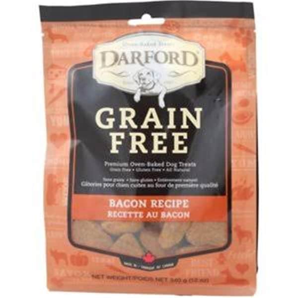 Darford Holding 12 oz Grain Free Bacon Flavor Dog Treats - Pack of 6 - 648128