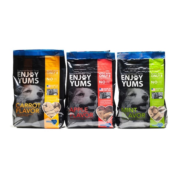 Enjoy Yums Dog Enjoy Yums Dog Treats 1 lb. MINT - 4000-MT